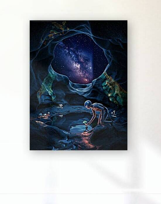 Origin of Mushrooms   by Byron Johnson