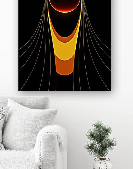 Golden Modernity  1  by Byron Johnson