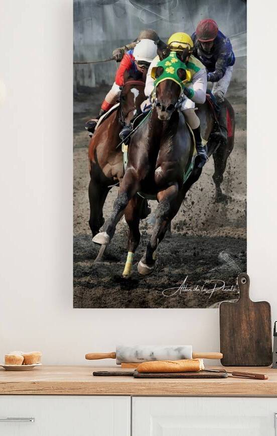           Driving for Home.                      by Allan de la Plante