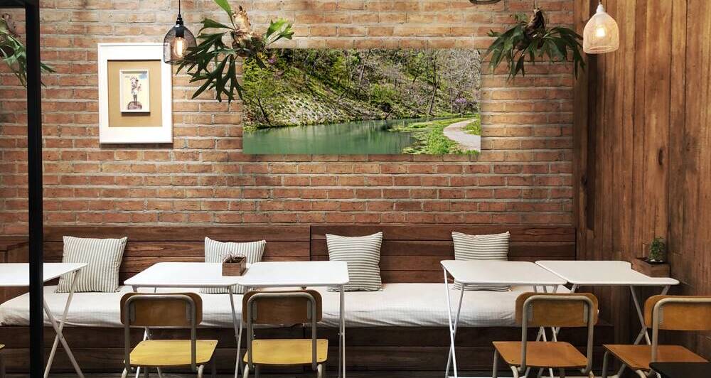 Dripping Springs Creek Pano by Jennifer White