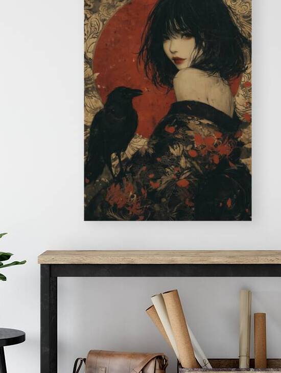 Echoes of the Sun – Geisha and Her Dark Companion by Anne Laure GOUPIL