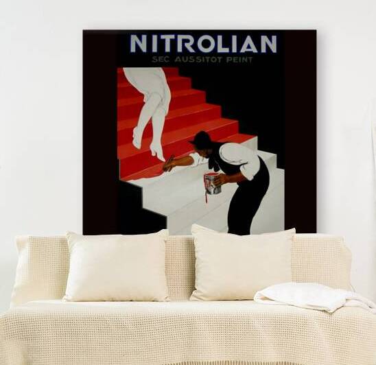 Leonetto Cappiello’s Nitrolian Paint Vintage Advertising Poster  by Fabricci