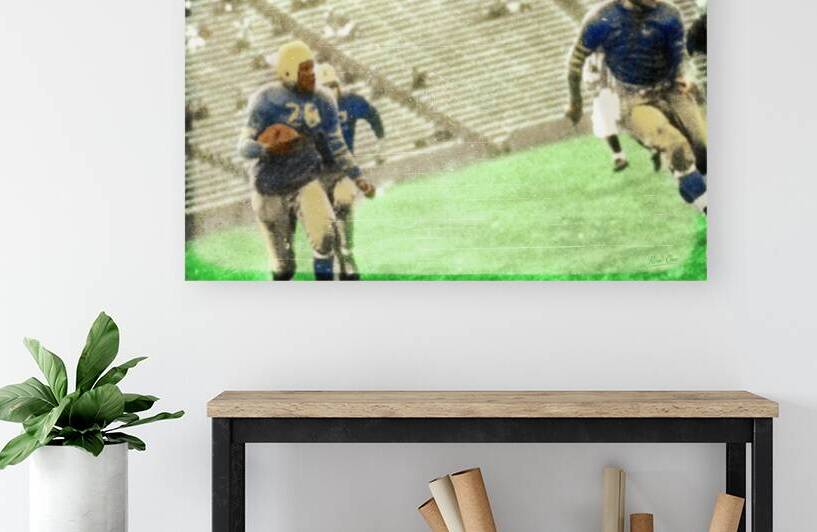 1939 Jackie Robinson UCLA Football Viewfinder Slide Art by Row One Brand