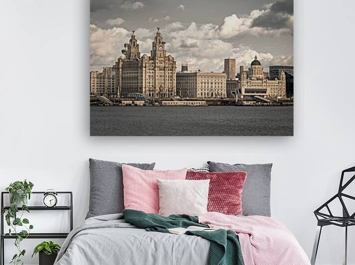 Liverpool City skyline by Assaf Frank