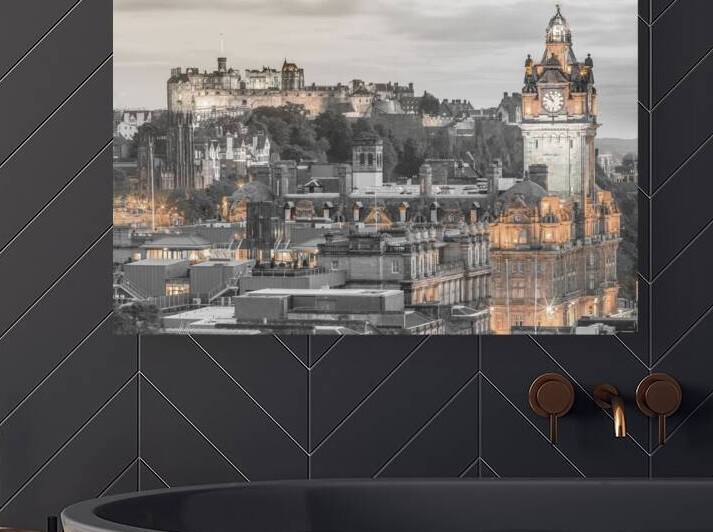 Edinburgh Castle 1 by Assaf Frank