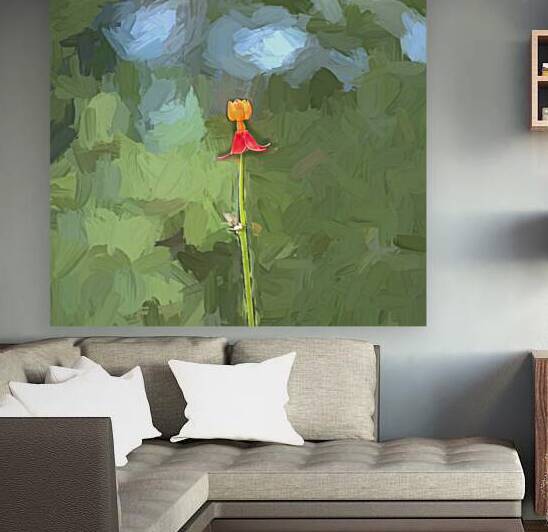 Single Milkweed Flower Bloom  X3 2 by Rich Franco