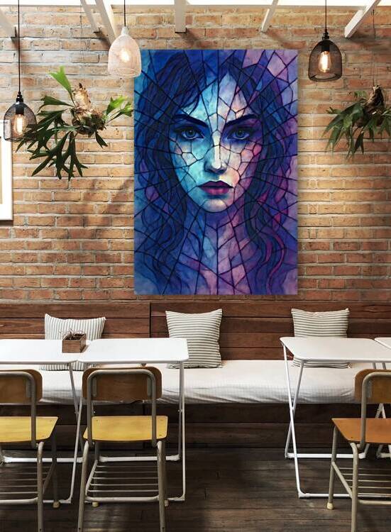 Whispers Behind the Glass by Nisuris Art