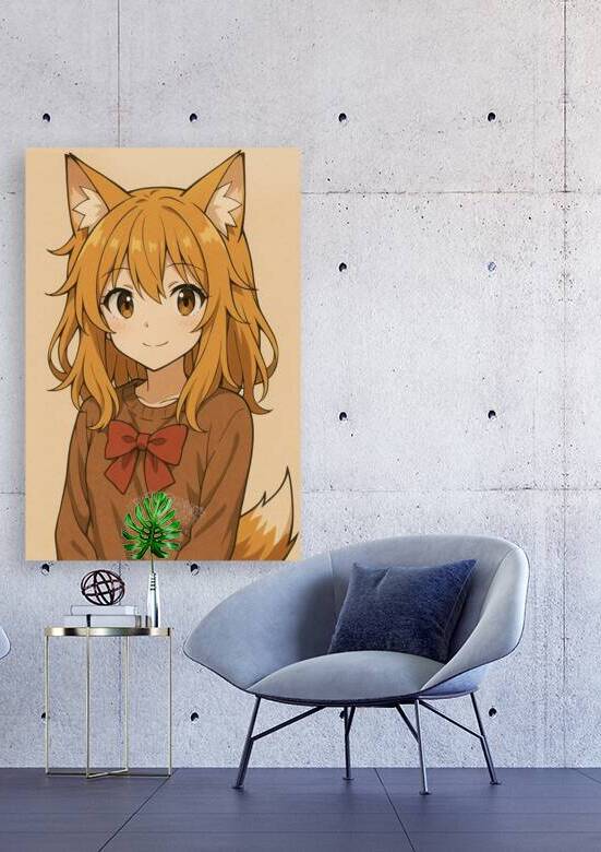 Anime Female Character by Dmitry Linkov