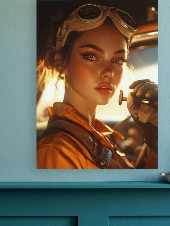 Athletic Pin up  36 by Classic Metal Pinup