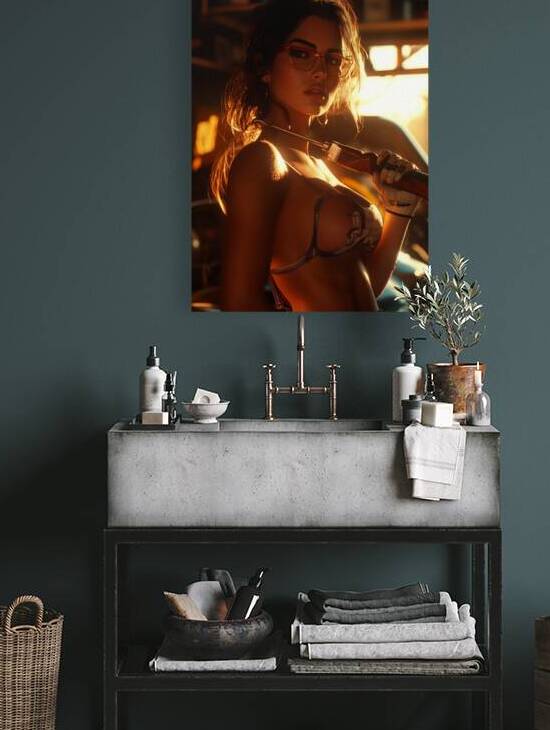 Athletic Pin up  38 by Classic Metal Pinup