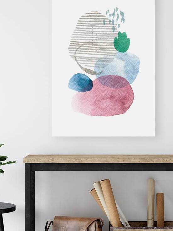 Modern acrylic design b by Point Art