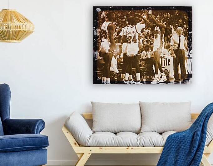 1988  UNLV Runnin Rebels Basketball Photo with Tark by Row One Brand