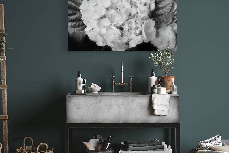 Hydrangea Macrophylla Blue Hydrangea X12 4 by Rich Franco