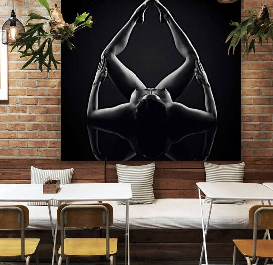 Nude Bodyscape reflections 8 by Johan Swanepoel