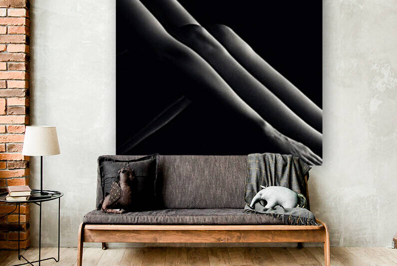 Nude woman bodyscape 48 by Johan Swanepoel