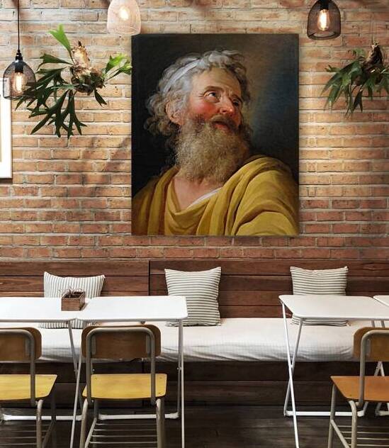 Portrait of an actor by Charles–Antoine Coypel [1694–1752] by MyCozyFineArt