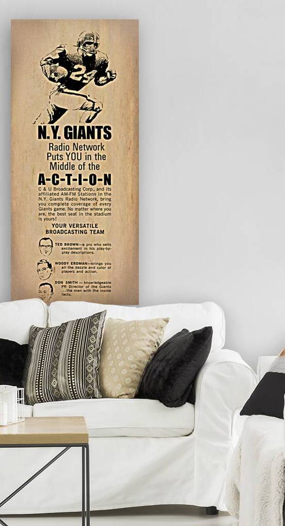 1966 New York Giants Radio Ad by Row One Brand