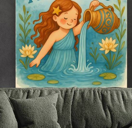 Children Horoscope. Aquarius by Ariadna-de-Raadt