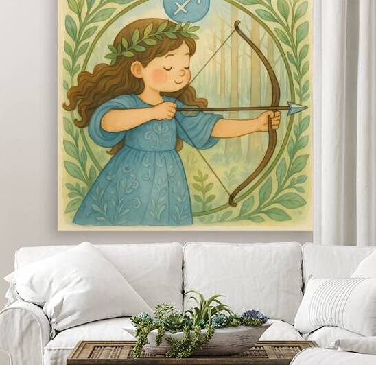 Children Horoscope. Sagittarius by Ariadna-de-Raadt