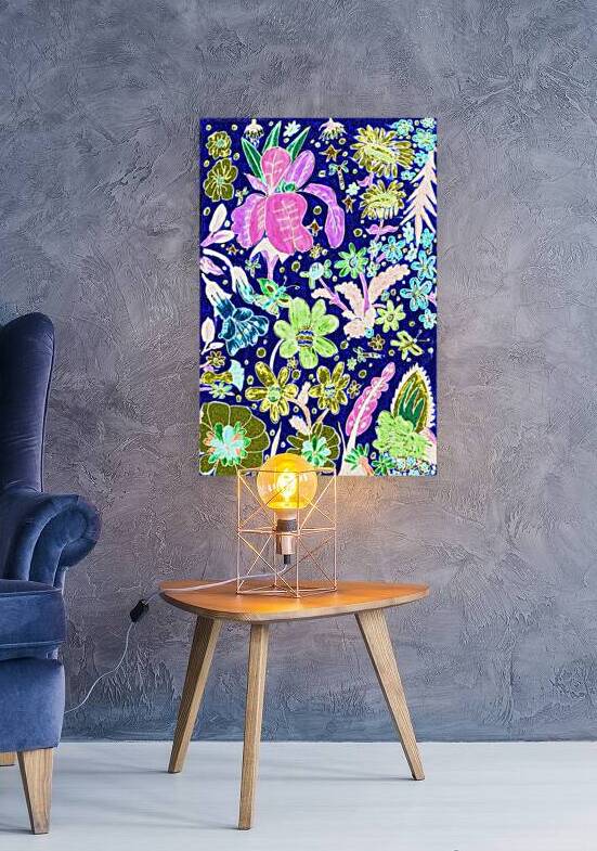 Abstract Evening Textured Floral Display by Catriona Roberts Nature Photography and Designs