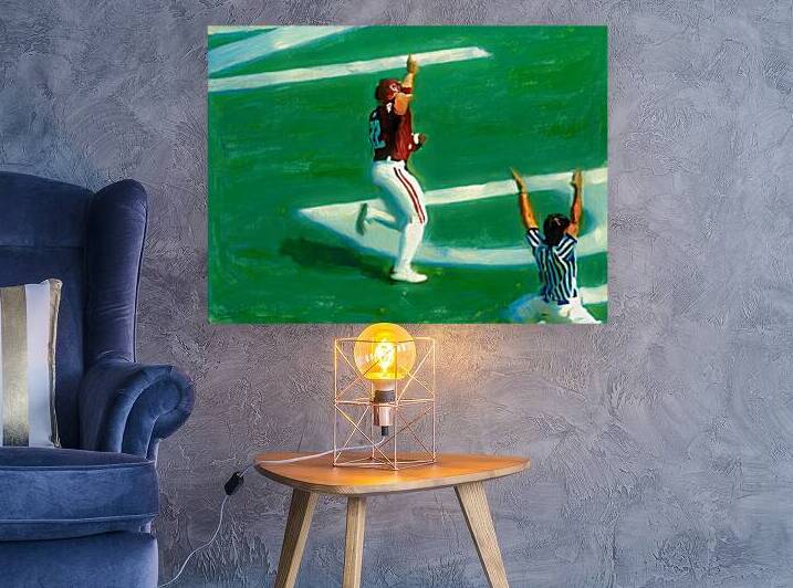 Marcus Dupree First OU Touchdown by Row One Brand