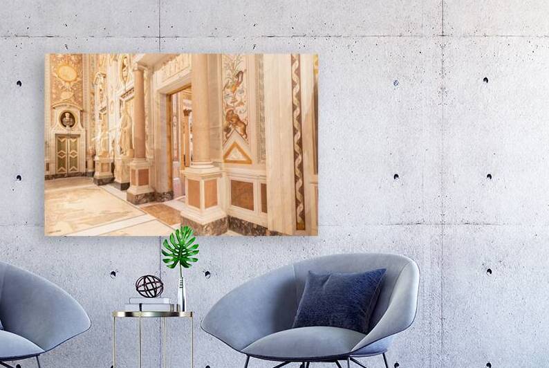 Rome Italy   Borghese Gallery   ancient art museum interior by Paolo Modena