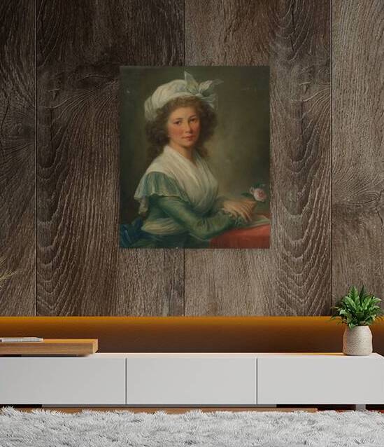 Portrait of a young lady by Marie Victoire Lemoine [1754–1820] by MyCozyFineArt