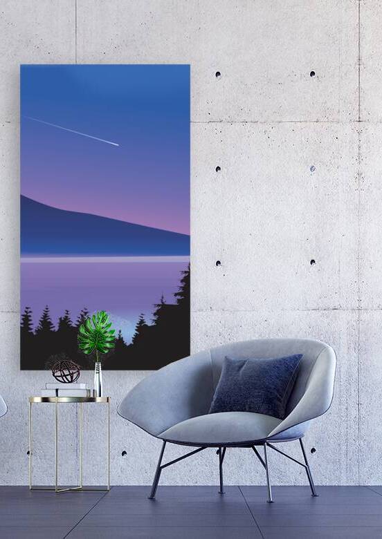 Abstract painting c by Point Art