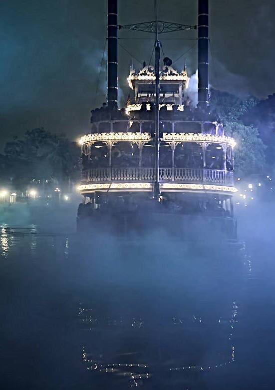 Riverboat In The Fog by Ryan Cameron