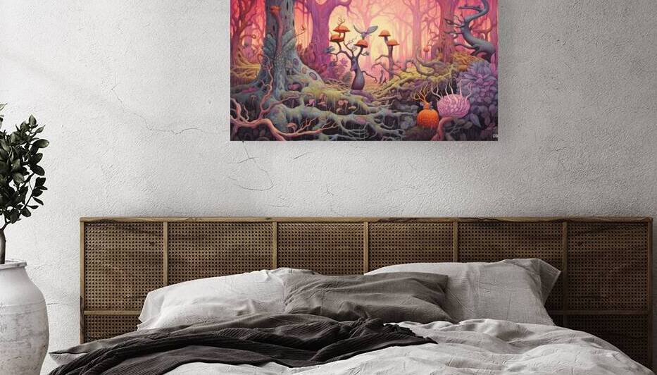 Psychedelic creature by Point Art