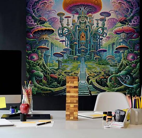 The fusion of nature and technology by Point Art