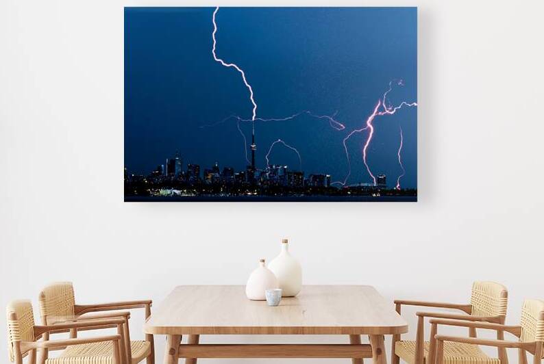 Toronto Thunder Storm by Luyi