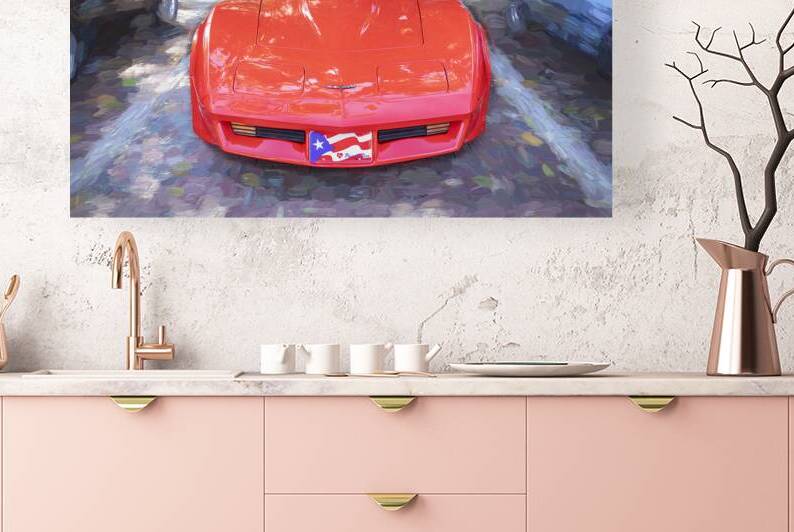 1981 Red C3 Chevrolet Corvette X12 1 by Rich Franco