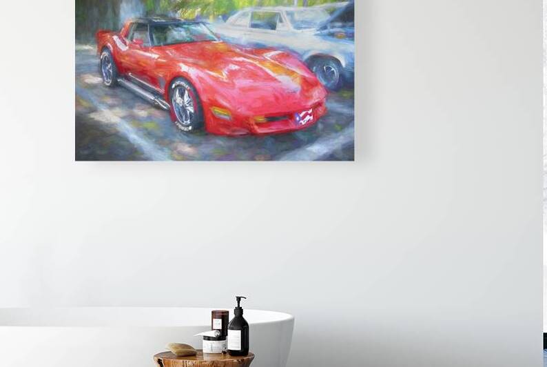 1981 Red C3 Chevrolet Corvette X12 3 by Rich Franco