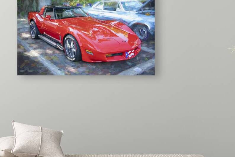 1981 Red C3 Chevrolet Corvette X12 5 by Rich Franco