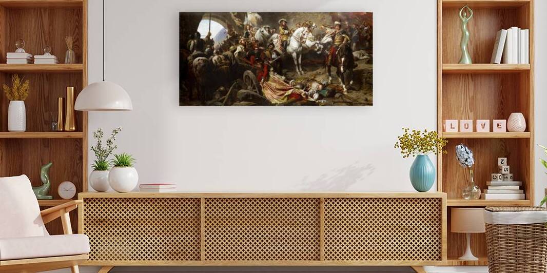 Reoccupation of Buda castel in 1686 [1896] by Gyula Benczúr [1844–1920] by MyCozyFineArt