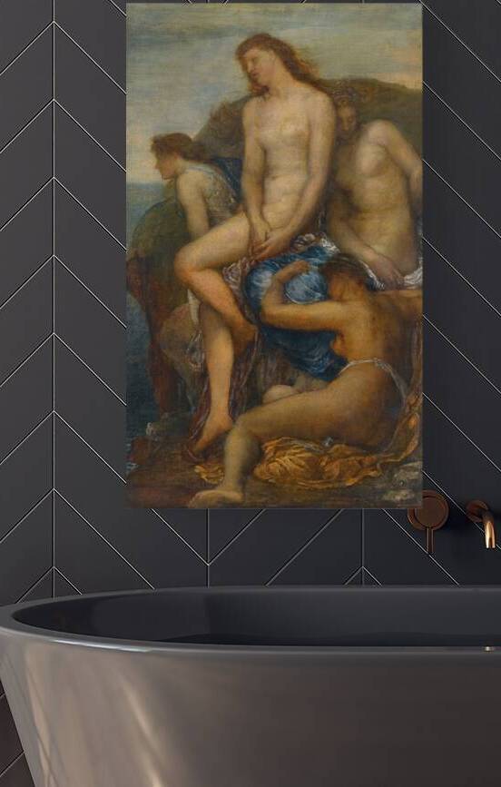 Watching For The Return Of Theseus by George Frederic Watts [1817–1904] by MyCozyFineArt