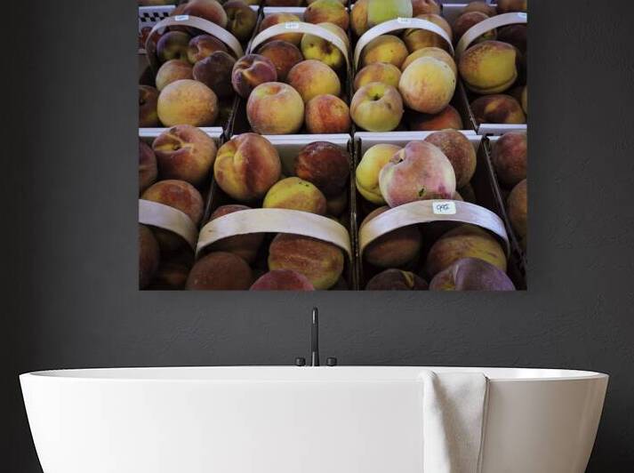 Peaches by chris bankston