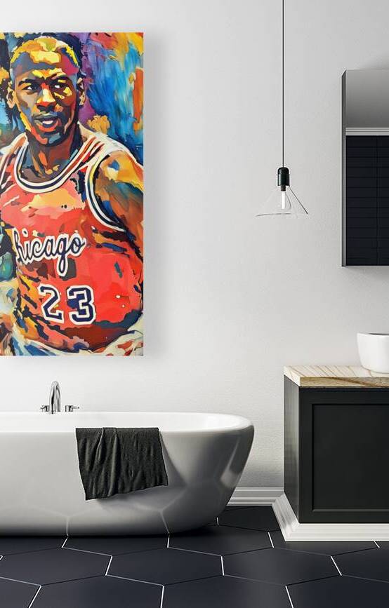 Michael Jordan Pop Art by Row One Brand