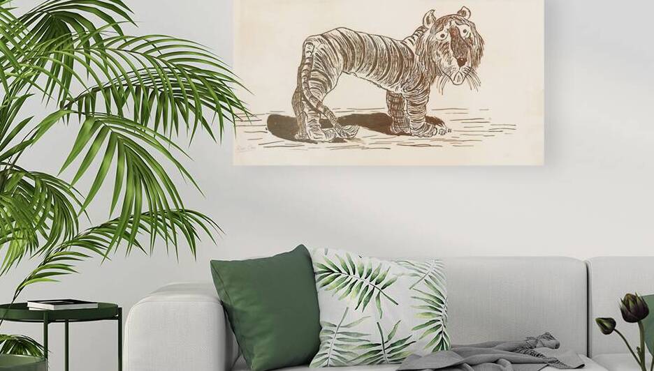 1901 Tiger Art by Row One Brand