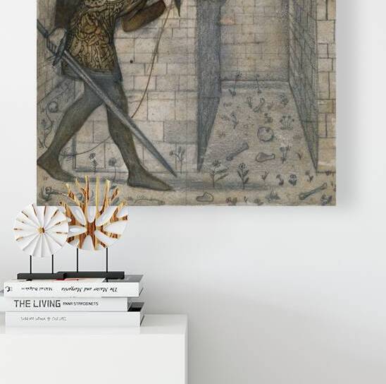 Theseus and the Minotaur in the Labyrinth [1861] by Sir Edward Coley Burne–Jones [1833–1898] by MyCozyFineArt