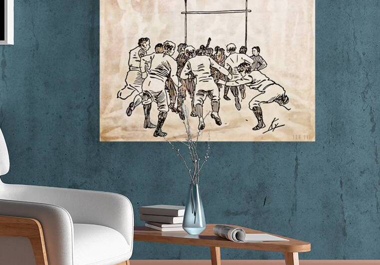 1898 Football Action by Row One Brand