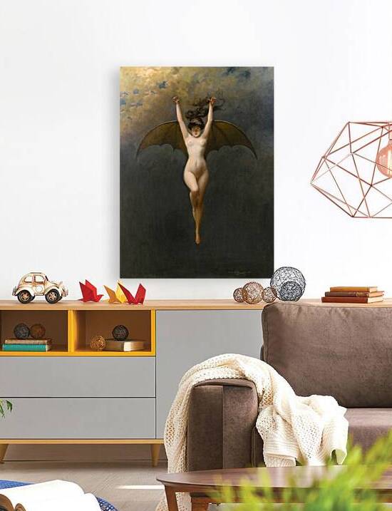 La Femme Chauve-Souris The Bat Woman by Albert Joseph Penot by Ebon et Noir
