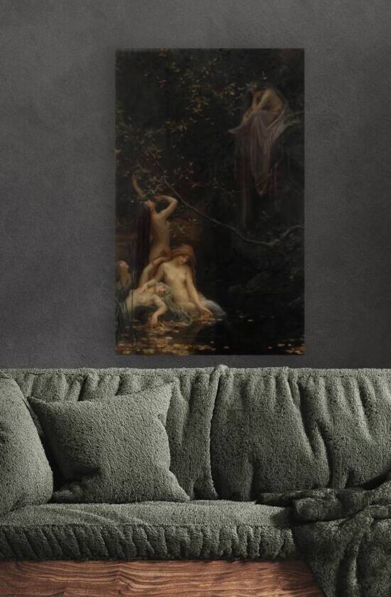 Fairies at the Spring by Max Pirner by Ebon et Noir