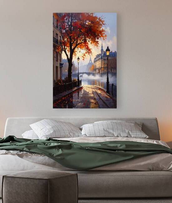 Paris in the Rain 17 by Bob Tamburello