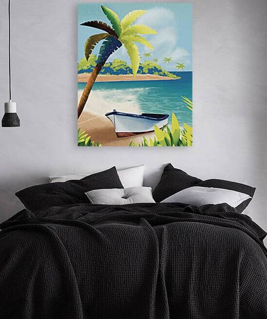 Tropical Escape: A Journey to Serenity by sarah illustrator