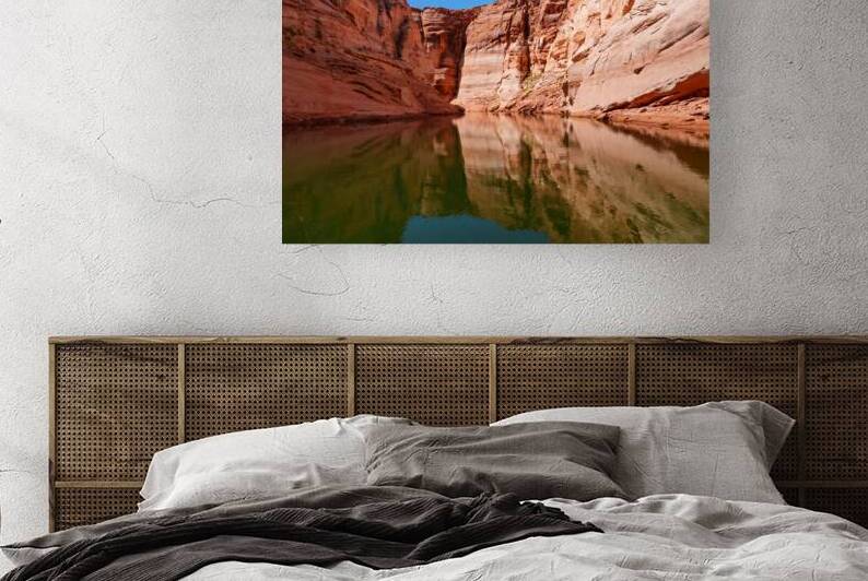 Antelope Canyon Water Reflections by Jennifer White