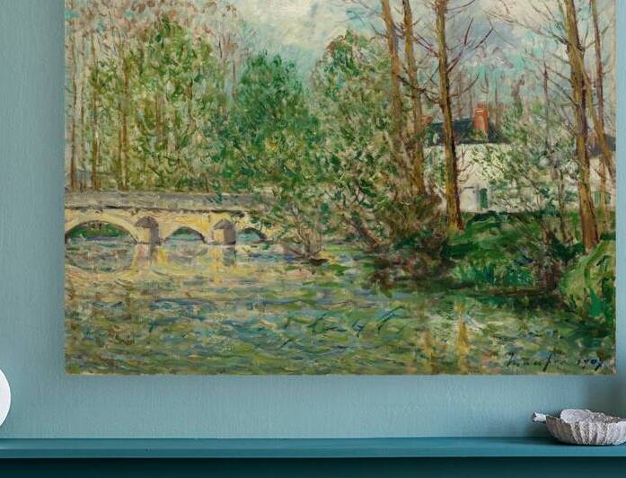 Paysage De Printemps À Lavardin. Loir–Et–Cher [1907] by Maxime Maufra [1861–1918] by MyCozyFineArt