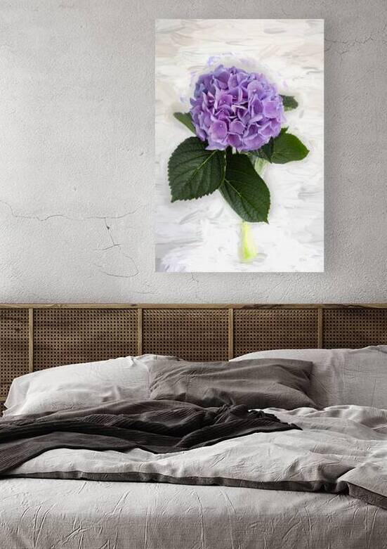 Hydrangea Macrophylla Blue Hydrangea X2 2 by Rich Franco