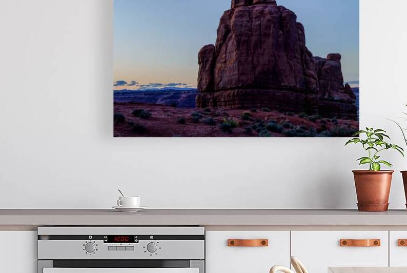 Arches National Park Butte Sunset by Jennifer White